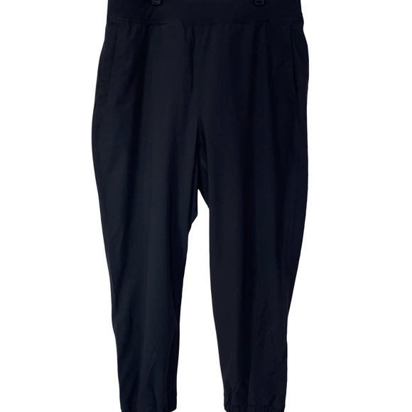 Lululemon adapted state high rise cropped jogger pants black size 8 with pockets - Picture 6 of 9